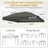 Leader Accessories Replacement Canopy Top Cover for 10’ X 10’