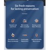 Digital Timer Vacuum Sealer for Food - Automatic Sealer Machine