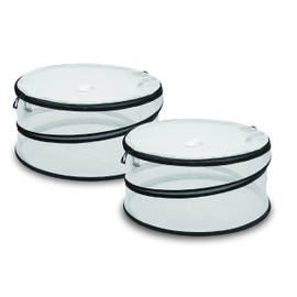 Kitchen Details 2 Pack Pop Up Food Cover | Protects Food | Collapsible | Prefect for BBQs | Outdoor Parties| Kitchen Accessories