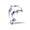 10.2 cm Dolphin Cookie Cutter - Stainless Steel