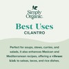 Simply Organic Cilantro Certified Organic, 0.78-Ounce Container