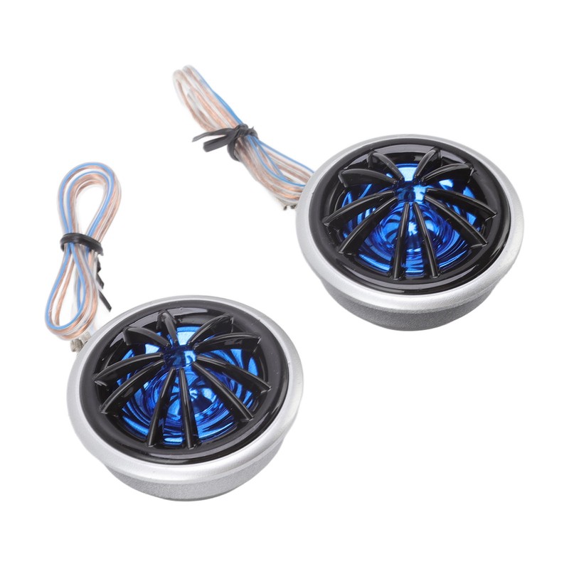 Car Tweeter 150W Pasteable Black Crisp Treble Dome Tweeter for