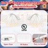 Tujoe 10 Pcs Christmas C7 Pathway Lights Outdoor Candle Lights
