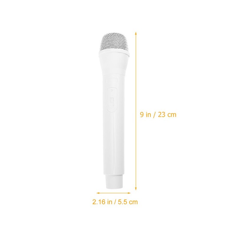 STOBOK 2pcs Toy Microphone Microphone Props Toys Simulated Microphone Artificial