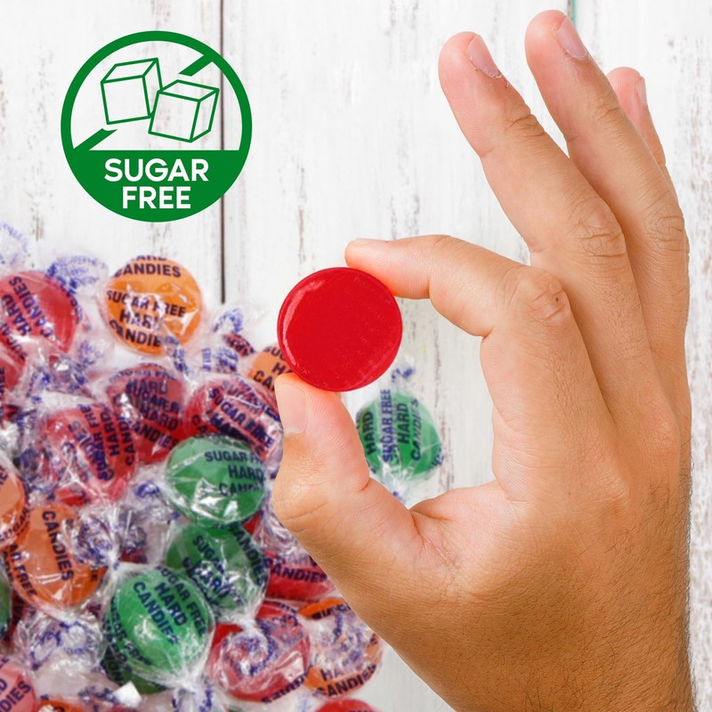 Sugar Free Hard Candy Assortment - 1 Pound Approx. 75