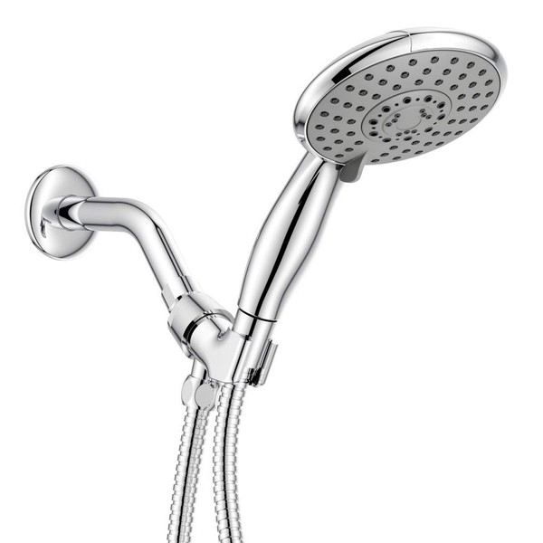 Ana Bath 5-Inch 5-Setting High Pressure Hand Held Shower Head