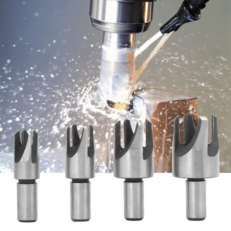 Tenon Cutter Drill Bit Carbon Steel Plug Cutter Tool for