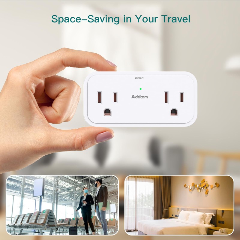 Surge Protector Outlet Extender, Multi Plug Outlet Splitter with 4