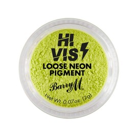Barry M Cosmetics Hi Vis Neon Matte Water Activated Pigment Paint In Yellow, Static