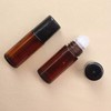 Zenarao 2-Pack Brown Glass 50ml Essential Oil Roller Bottles -