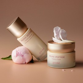 goodall [SET] Goodal Peony Peptide Wrinkle Trace Ampoule + Cream / [SET] 구달 피오니 펩타이드 주름 흔적 앰플 + 크림