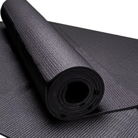 Pabusior Black Shelf Liner for Kitchen/Tool Drawer, Non-Slip, 5 mm Thick, 20” × 197”