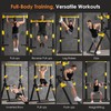 SogesPower Power Tower Pull Up Bar Station, Foldable Pull Up