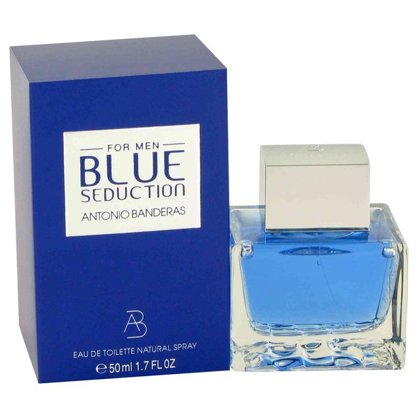 New - Blue Seduction by Antonio Banderas - Eau De Toilette Spray 1.7 oz - 462628
