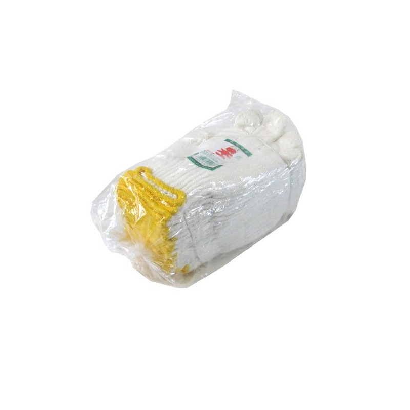 Mitani Work Gloves Japan Ichi DX 1 Dozen White Free