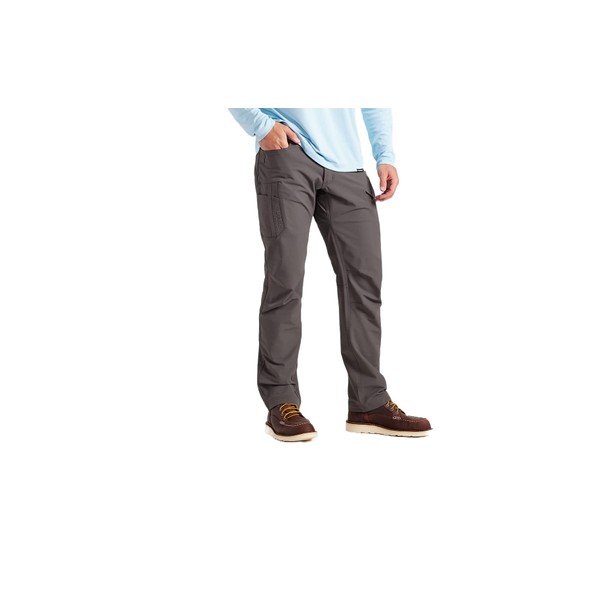 TRUEWERK Men's Work Pants - T2 WerkPant Technical Workwear, 32W X 32L Deep Grey