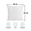 Komfortec 100% Cotton Cushion Covers Set of 2 40 x