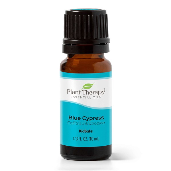 Plant Therapy Blue Cypress Essential Oil 10 mL (1/3 oz) 100% Pure, Undiluted, Therapeutic Grade
