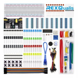 REXQualis Kit Componentes Electronicos Para Arduino, Raspberry Pi Con Módulo