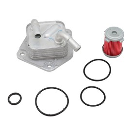 Aspaton Transmission Oil Cooler Filter Kit with Gasket Compatible with Civic 1.8L 2.0L 2014-2024 HR-V 1.8L 2016-2021 25560-R3W-003 25450-P4V-013