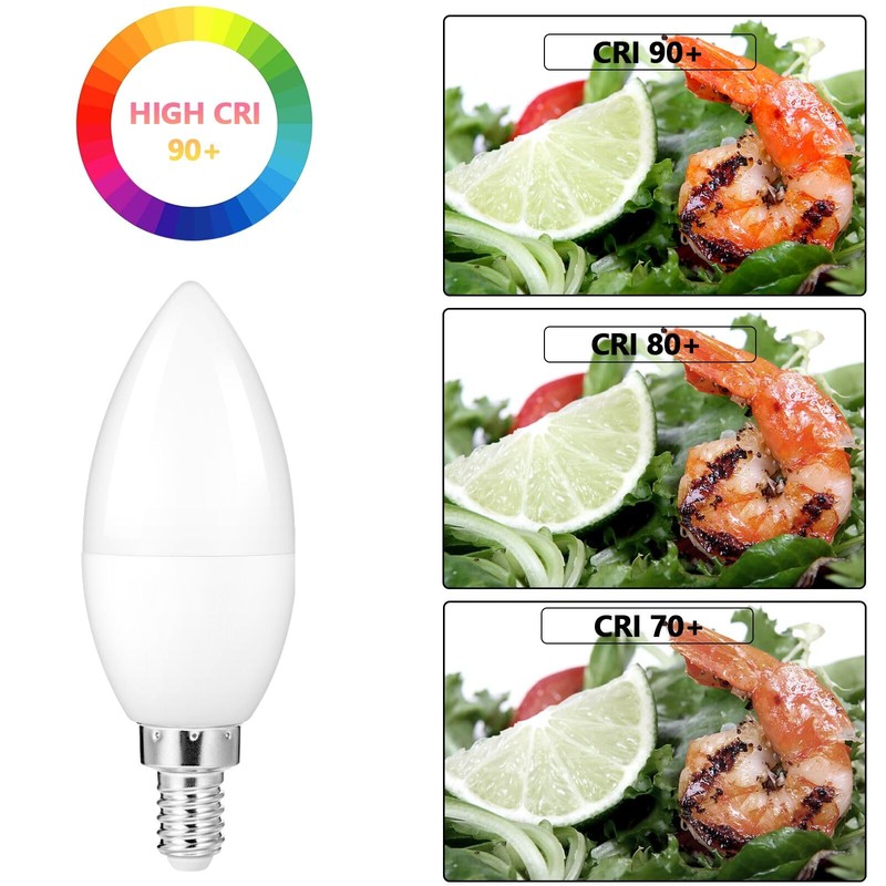 DIAMIAQ B11 LED Light Bulb Candelabra Light Bulbs Candle Bulbs