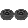2Pcs Rubber Wheel 5kw-6.5kw Gasoline Engine Generator Mute Wheels Replacement