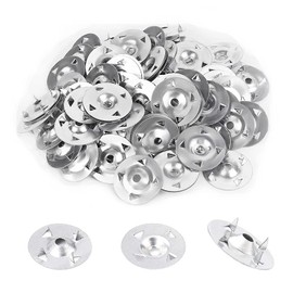 100Pcs Tile Backer Board Washers 28mm Diameter Insulation Board Washer Easy Fix Washers for Gypsum Board Extruded Plate Insulation Thermoboard Fixed Backer Boards