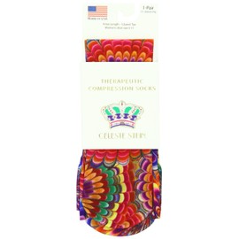 Celeste Stein Therapeutic Compression Socks, Austin Powers, 15-20 mmhg, 1-Pair