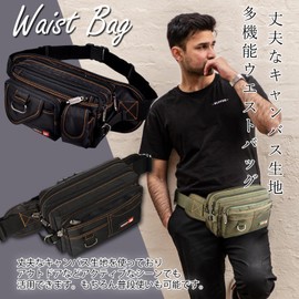 LEZARINO Men's Women's Fanny Pack Multi-functional Waterproof Large Capacity Unisex, black-2
