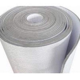 NASATEK Foam Core Reflective Insulation Garage Door White Foil 24IN x 16ft Roll