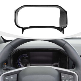 RAZPOY for Bronco Dashboard Panel Trim, Center Control Dash Board Cover Compatible with 2021-2024 Ford Bronco Carbon Fiber Interior Accessories