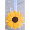 Sunflower Tree Decorations, Felt Hanging Ornaments. Easter Spring Summer Flower