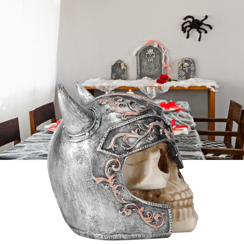 Resin Skull Craftwork Money Box Saving Pot Personality Furnishing Articles