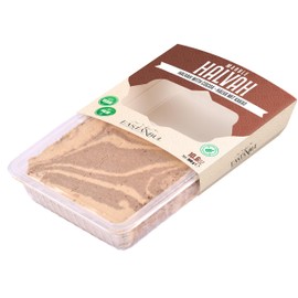 Eastanbul Halvah with Cocoa, 10.6oz, Halvah Marble, Turkish Halva, Tahini Halva, Cacoa Halwa Candy, Traditional Sesame Dessert, Vegan, Gluten Free Halva, Non-GMO, Halwa, Halawa