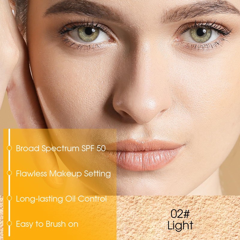 Mineral Powder Sunscreen for Face & Scalp & Hair -
