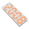 Digital Alarm Clock 3 Levels Brightness Orange Number Desktop LED