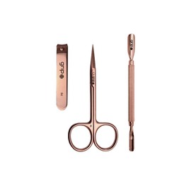 Grip Nail Clipper Rose Gold - Professional Stainless Steel Fingernail and Toenail Cutter with Precision Blades - Sleek and Durable Design for Effortless Nail Grooming