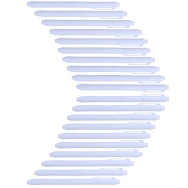 SEIWEI Liquid Chalk Marker Pen, Erasable Chalk Markers, Blackboards Glass Windows Markers, Pack of 20, White