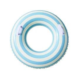de'niko Swim Ring for Adults, 39.4 inches (100 cm), O-Shaped, Thick Pool, Float, Strong Buoyancy, Lightweight, Portable, Stylish, Popular, Multifunctional, Summer Vacation, Water Play, Beach,