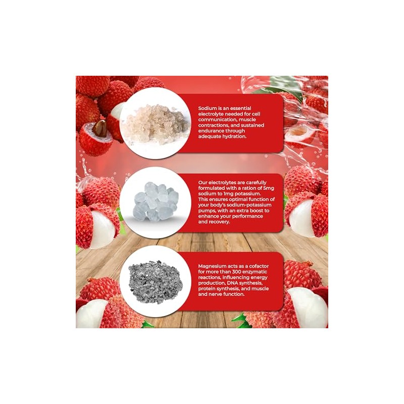 Nourishlife Santa Cruz Paleo Real Sal Electrolitos Polvo Lichis Hecho