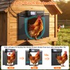 Automatic Chicken Coop Door Large Size, 7W Solar Powered with