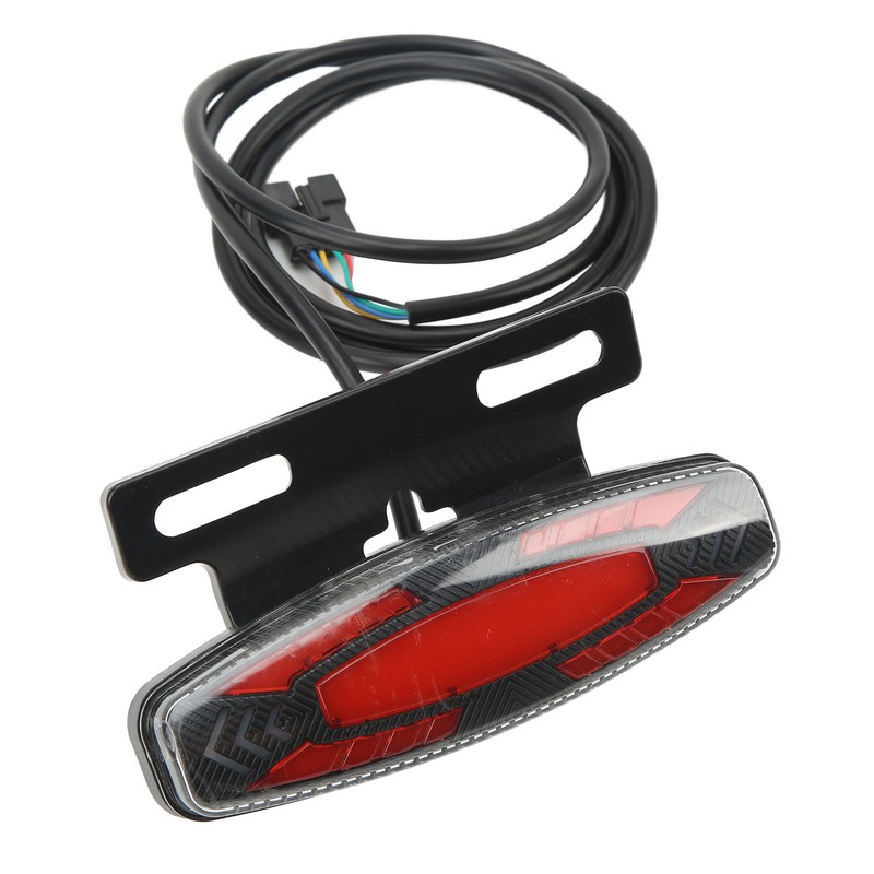 Electric Bike Lighting Rear Tail Light High Brightness Bike Brake