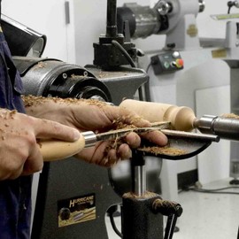 Hurricane Turning Tools, Mid-Size Carbide Tipped 4 Piece Tool Set with Radius Rougher For Woodturning