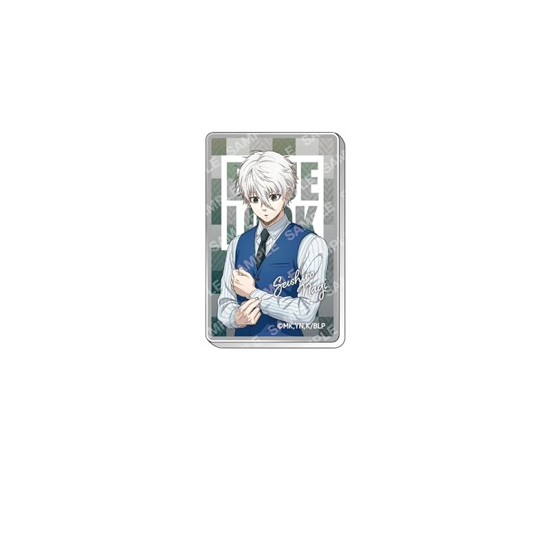 Pommop Blue Rock E Nagi Seijiro Acrylic Sticker