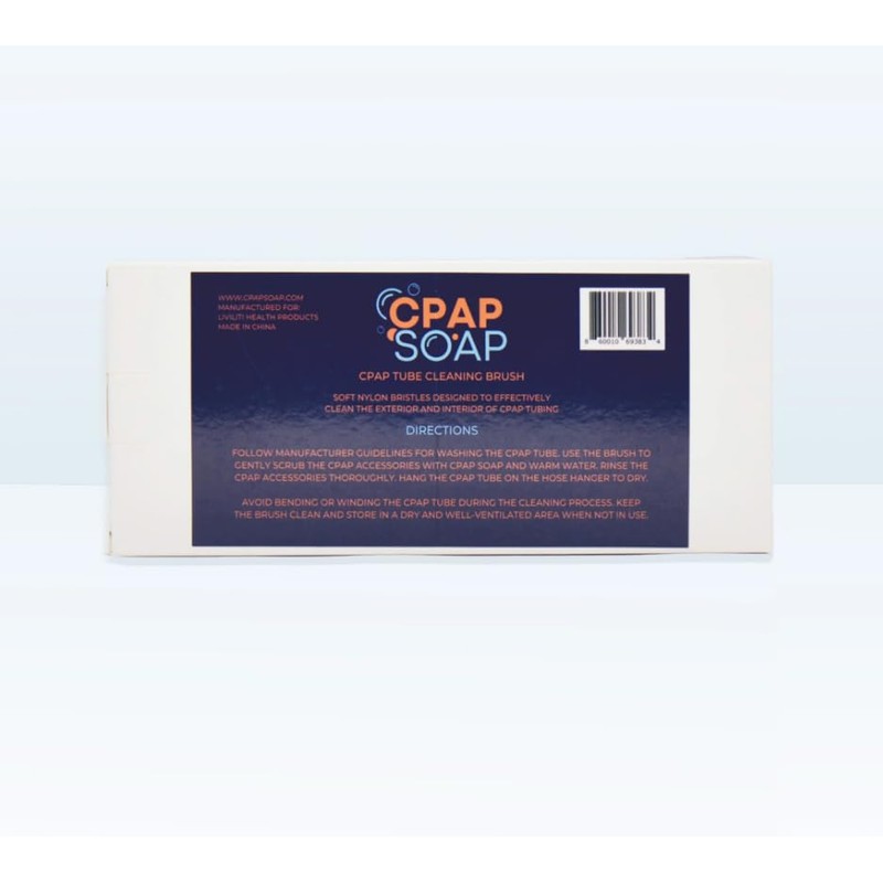CPAP Soap Cleaning Brush Set - Flexible Long and Short