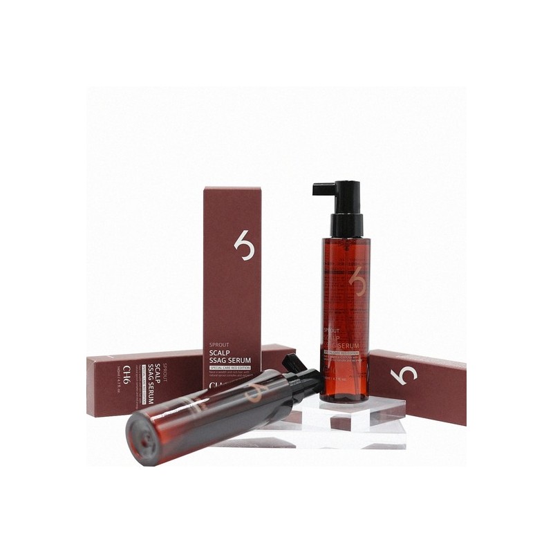 CH6 Scalp Sprout Serum Red Edition 140ml (3 pieces) /