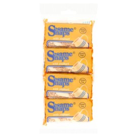 Sesame Snaps 30g | Suitable for vegetarians | Gluten free | (24 Pack, Yogurt)