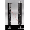 WANLIAN 6 inch Door Bolts,Door Slide Bolt Lock Door Flush