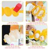 PFLYPF 1 Piece 3 Grid Rice Ball Mould with Rice