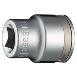 Tone 3SC-17 Nut Catch Socket (Hexagonal) 0.37 inch (9.5 mm) Drive (3/8 mm), Double Side Width 0.7 inches (17 mm)